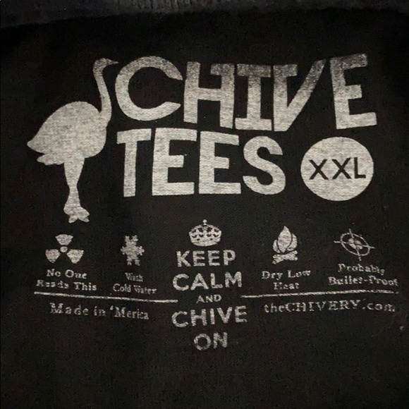 Keep Calm and Chive On Canadian Tee - Picture 5 of 5